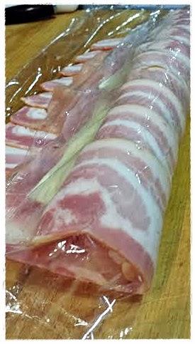 Rollitos de Bacon y Pollo