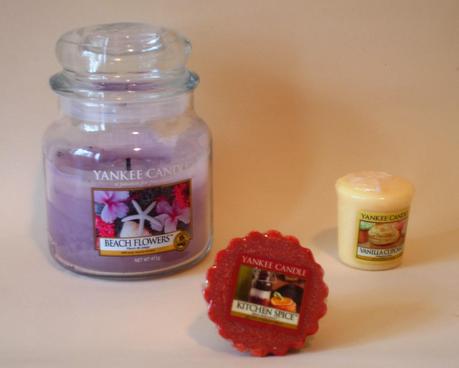 COLABORACIÓN CON VELASDEOLOR.ES: VELAS Y TARTS YANKEE CANDLE