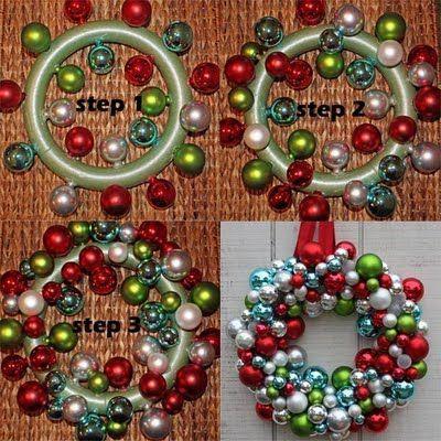 How-to Ornament Wreath