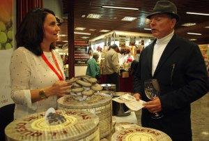Stand del innovador Queso de las Setas