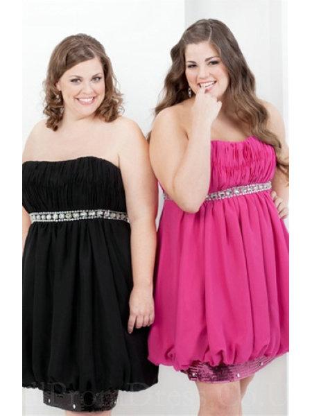 VESTIDOS DE FIESTA CORTO PARA GORDITAS- FOTOS