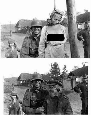 Montaje fotográfico y mujeres rusas