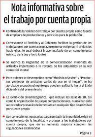 Estas son las prohibiciones cubanas al trabajo por cuenta propia