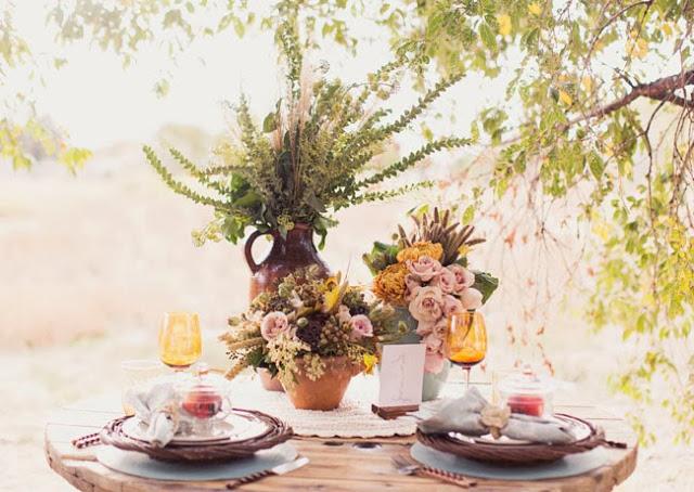 Bodas de hoy... ¡los colores del otoño ideales para tu boda!