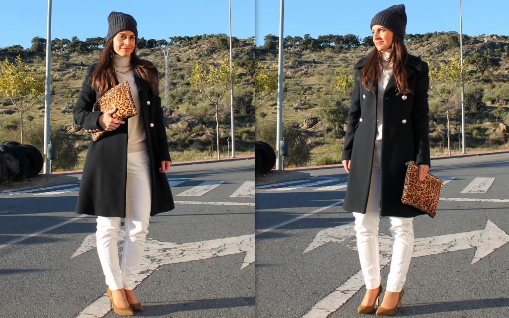 Duets: Navy blue wool hat...