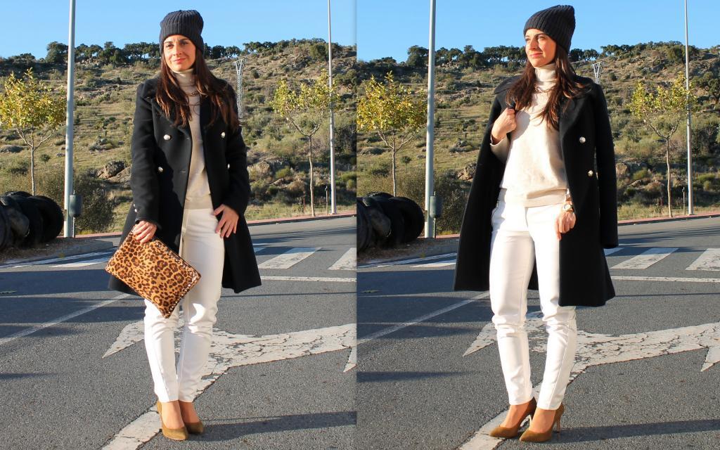 Duets: Navy blue wool hat...