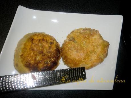 Bollos rellenos de carne y jamón