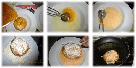 Bollos rellenos de carne y jamón