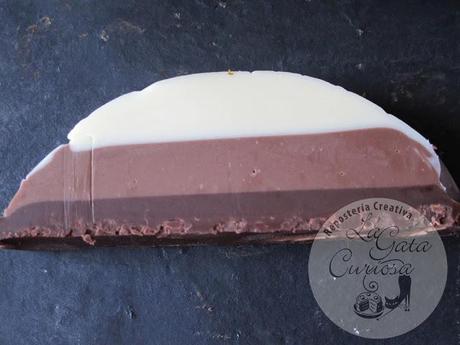 TURRON DE 3 CHOCOLATES TURRON DE 3 CHOCOLATES