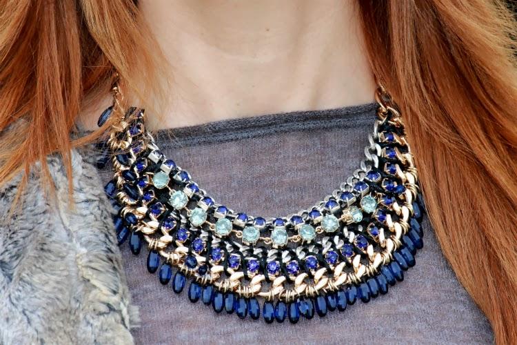 Fur jacket + Velvet shorts + Leopard bag