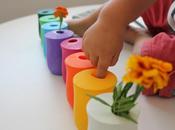 Mini jarrones colores