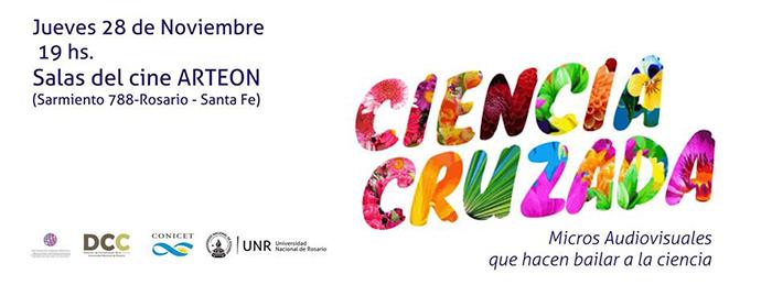 Ciclo de Micro Audiovisuales “Ciencia Cruzada” (Rosario, Argentina)
