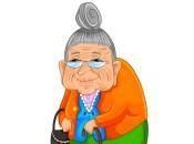 Abuela caminando