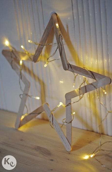 DIY. Wood star #christmas #decor