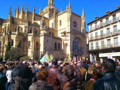 Diferentes Vistas de la Catedral de #Segovia