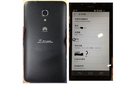 mate 2 Filtradas imágenes y ciertas especificaciones del Huawei Ascend Mate 2 
