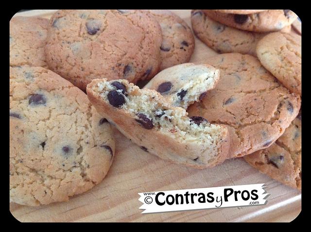 Galletas con pepitas de chocolate