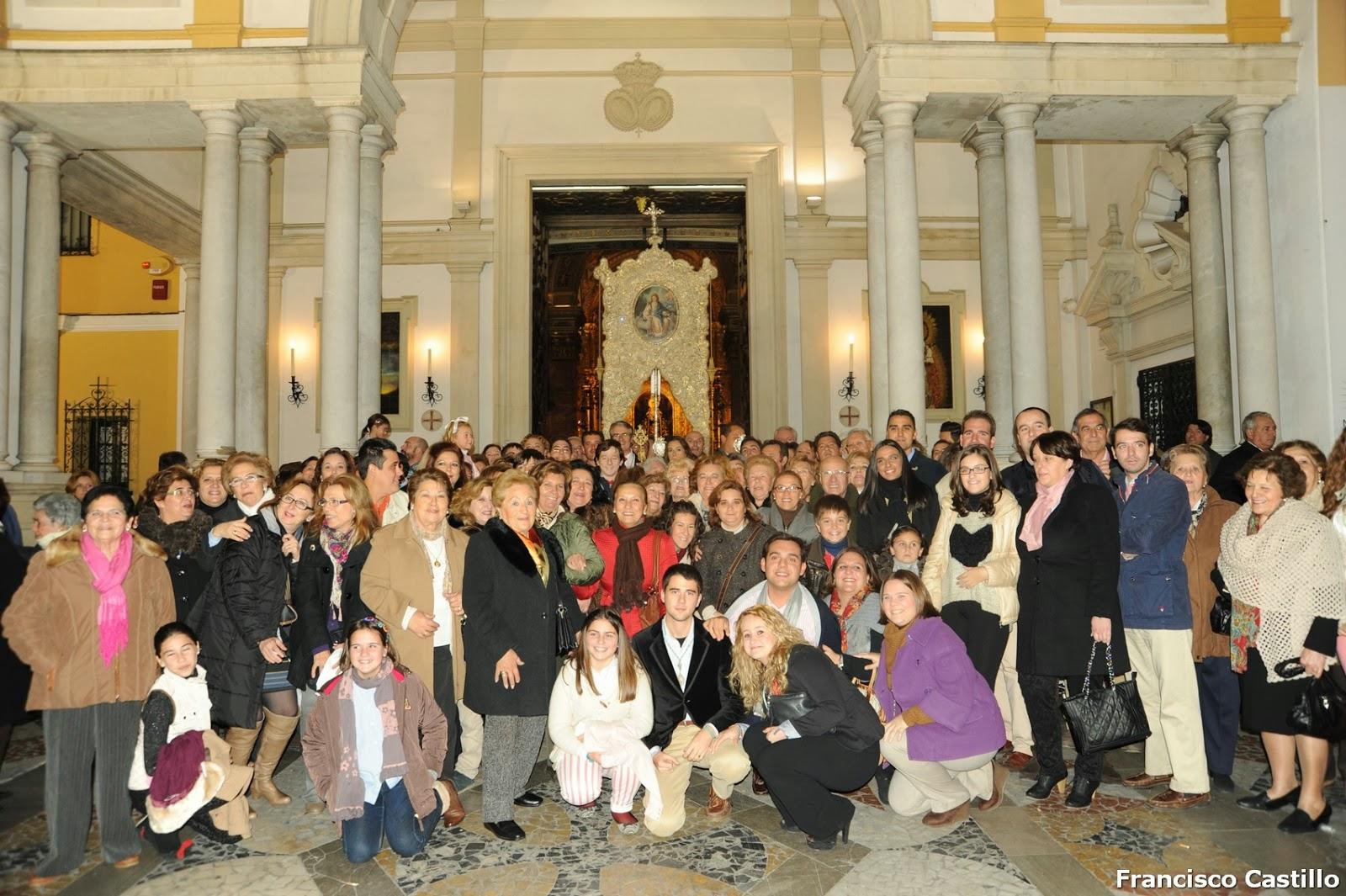 Galería fotográfica de la peregrinación a la Basílica de la Esperanza Macarena