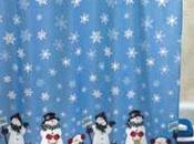 Cortinas baño motivos navideños