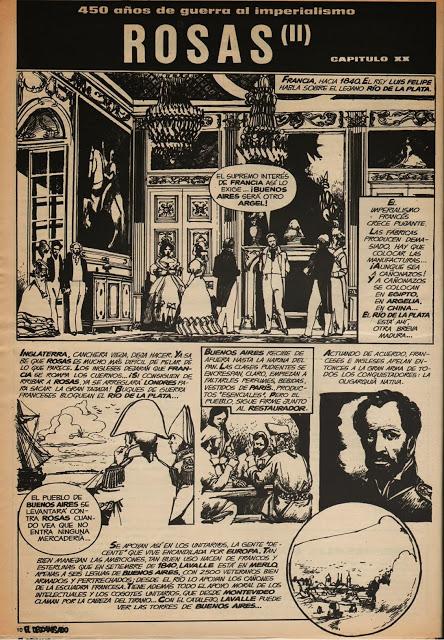 batalla Vuelta Obligado según Descamisado