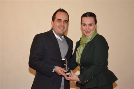 Rodrigo Carrera y Claudia Ramos