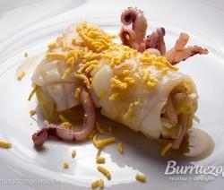 Receta de popieta de calamar de Burruezo 0º