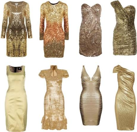 Golden Dresses