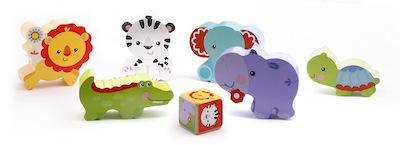 Juguetes Fisher Price para bebés de madera