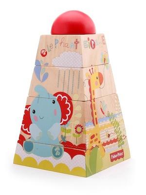 Puzzle apilable de madera para niños