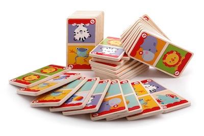 Domino de madera Fisher Price