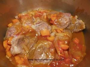 Guiso de Ragoút de Morcillo-Paso a Paso