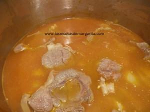 Guiso de Ragoút de Morcillo-Paso a Paso