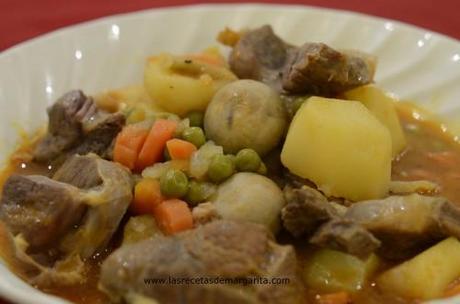 Guiso de Ragoút de Morcillo-Paso a Paso