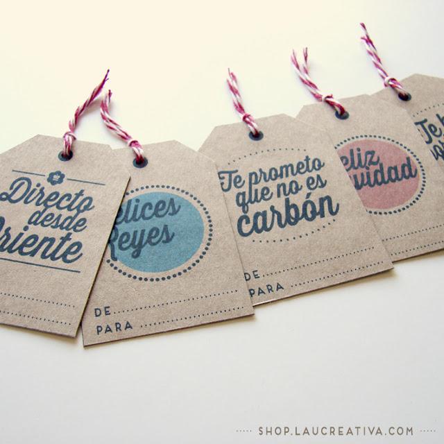 ETIQUETAS NAVIDEÑAS