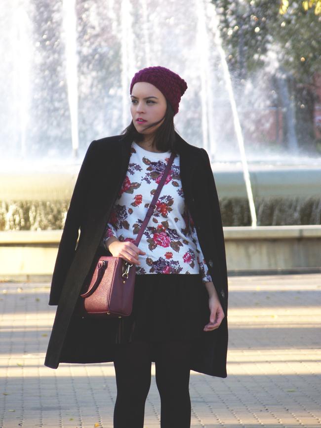 FLORAL KNIT