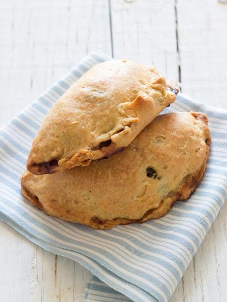 Chards and wild leeks pasties, empanadillas de acelgas y puerros silvestres, Monsabor