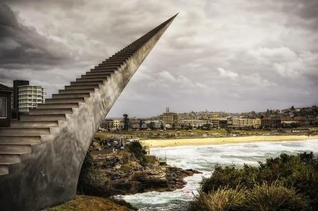 Una escalera infinita que sube hasta el cielo...en Australia