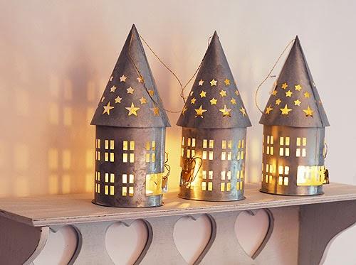 ILUMINA LA NAVIDAD CON CASITAS DE ZINC