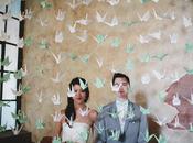 Papiroflexia color mint. boda original