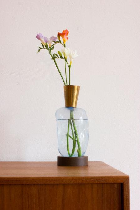 2 Elegantes jarrones hechos a mano