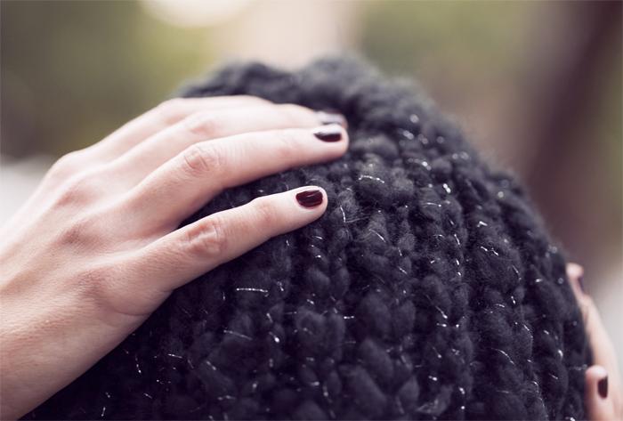 street style barbara crespo textures fashion blogger zara leather jacket skirt eleven paris shirt outfit