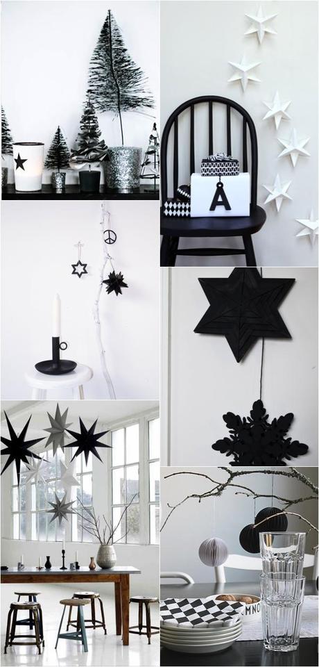 Black and white christmas