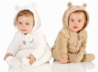 Propuestas de Zippy para Navidades pijamas bebés oso polar