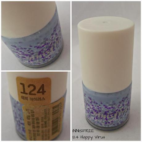 INNISFREE 124 nail polish Happy Virus