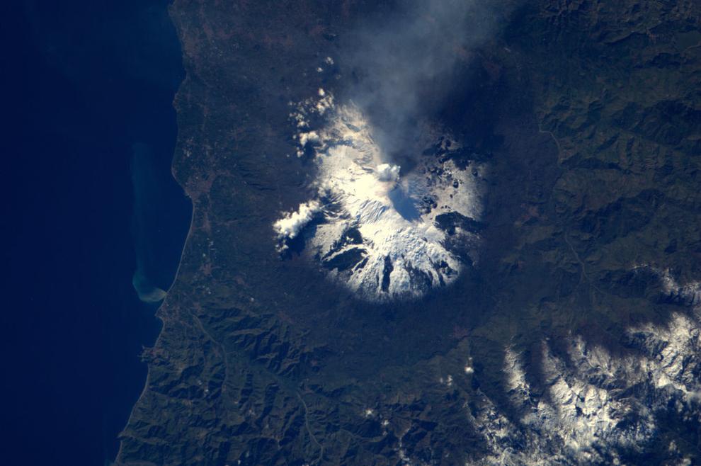 Volcano Etna en activo 30 Impresionantes imágenes del Planeta Tierra visto desde el Espacio 