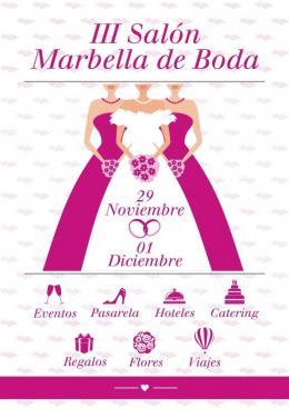 El III Salón Marbella de Boda se celebrará del 29 de Noviembre al 1 de Diciembre