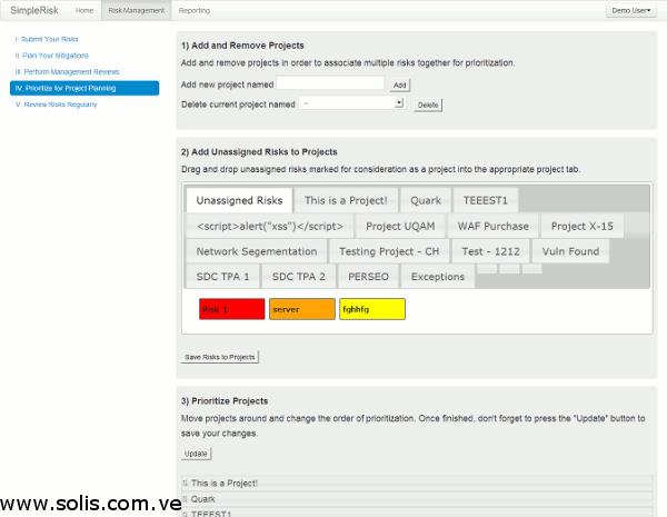 SimpleRisk: Herramienta para la Gestión de Riesgos (I) SimpleRisk: Herramienta para la Gestión de Riesgos (I)