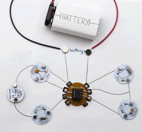 Circuit Scribe :: bolígrafo con tinta para hacer circuitos en un trozo de papel Circuit Scribe :: bolígrafo con tinta para hacer circuitos en un trozo de papel
