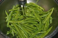 Vainas o Judias verdes con Refrito Vainas o Judias verdes con Refrito