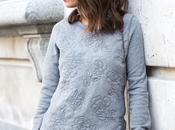 Sequined Skirt Sweatshirt